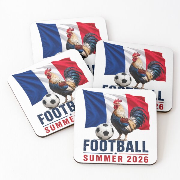 Item preview, France Football Summer 2026 Rooster Fan Design designed and sold by OfficeFighter.