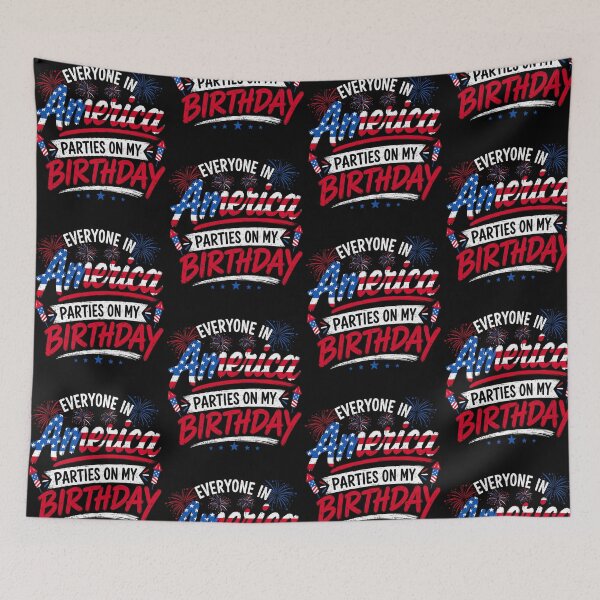Item preview, Everyone In America Parties On My Birthday 4th Of July 2026 Fireworks designed and sold by jinajinawoodood.