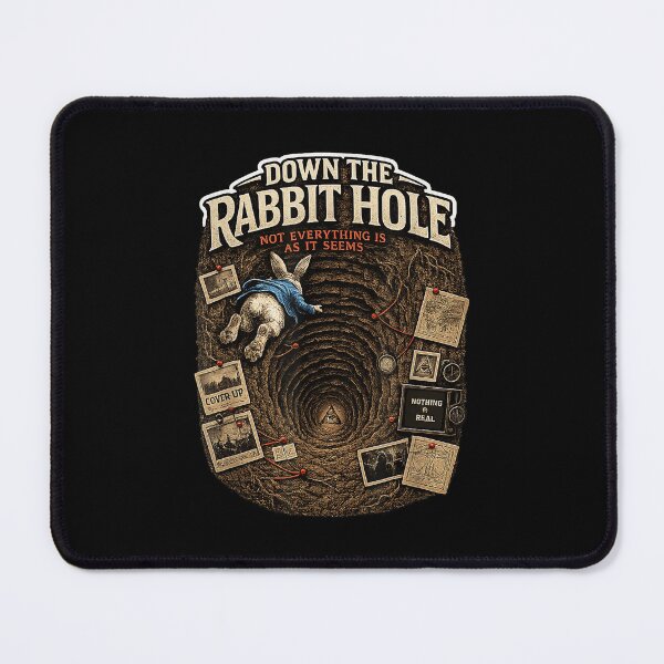 Item preview, Down The Rabbit Hole Not Everything Is As It Seems designed and sold by jinajinawoodood.