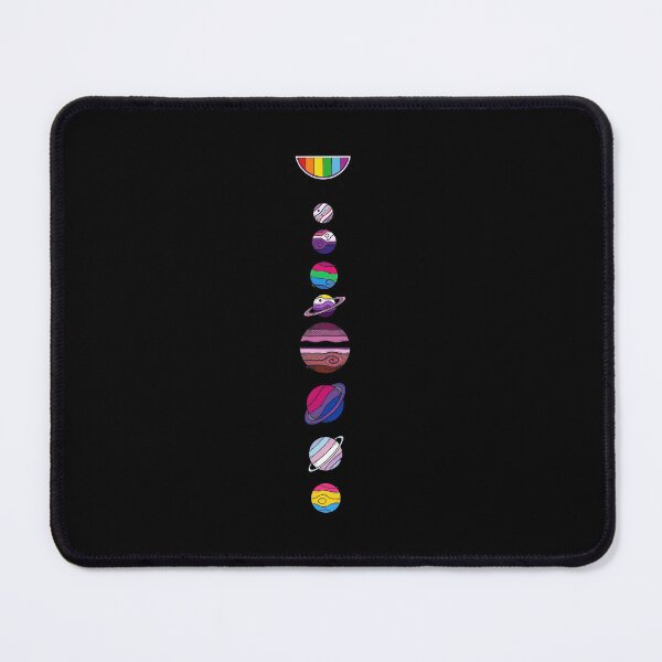 Item preview, Rainbow Solar System Pride Planets LGBTQ Space Lover Shirt designed and sold by What you are is Beautiful.