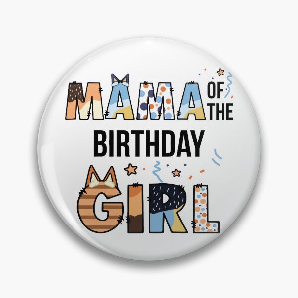 Item preview, Mama Of The Birthday Girl Party Blue Dog Lover Matching designed and sold by PartyFam.
