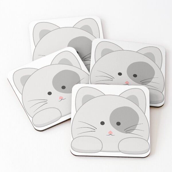 Item preview, cute cartoon cat  designed and sold by FTYCuteDesign.
