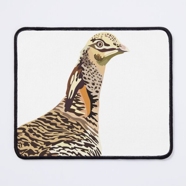 Item preview, Prairie Chicken Grassland Bird Illustration designed and sold by PrettylittlepastelUk.