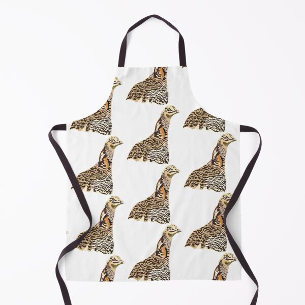 Item preview, Prairie Chicken Grassland Bird Illustration designed and sold by PrettylittlepastelUk.