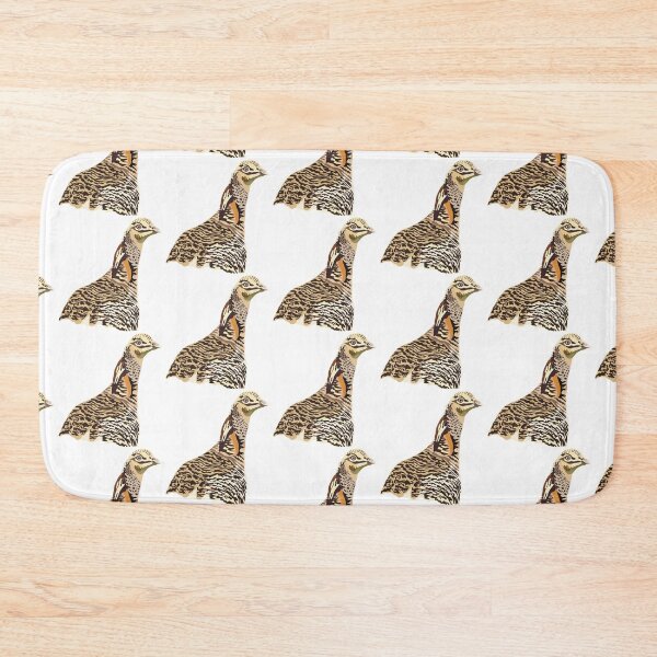 Item preview, Prairie Chicken Grassland Bird Illustration designed and sold by PrettylittlepastelUk.