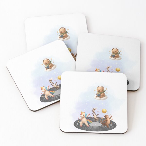 Item preview, Dancing Animals on Vinyl designed and sold by Agnisherl.