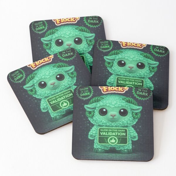 Item preview, Glow-in-the-Dark Validation Sheep | Funko Flock Parody designed and sold by Thpoar.