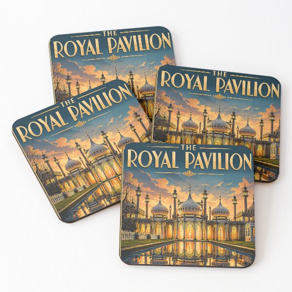 Item preview, Royal Pavilion & Garden Brighton  designed and sold by The Deco Bureau.