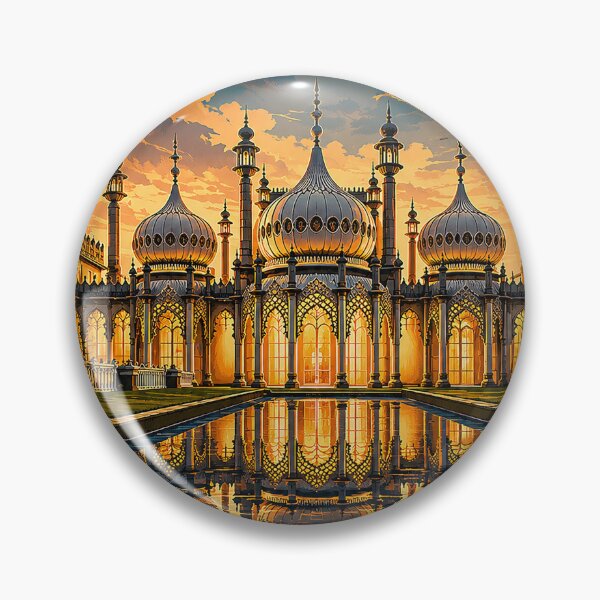 Item preview, Royal Pavilion & Garden Brighton  designed and sold by The Deco Bureau.