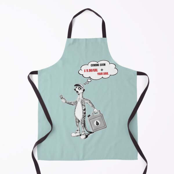 Item preview, Coming Soon Gas Prices $ 9.90 Furious Meerkat designed and sold by KateOlimpiaArt.