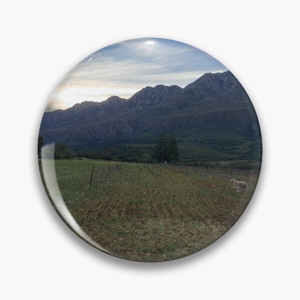 Item preview, Karoo Mountains Landscape | South African Desert Nature Art designed and sold by Megan-Alice.