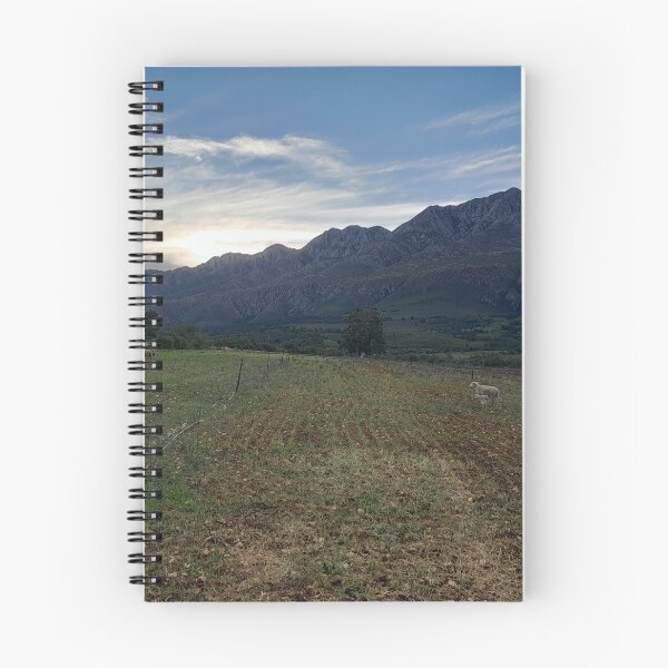 Item preview, Karoo Mountains Landscape | South African Desert Nature Art designed and sold by Megan-Alice.