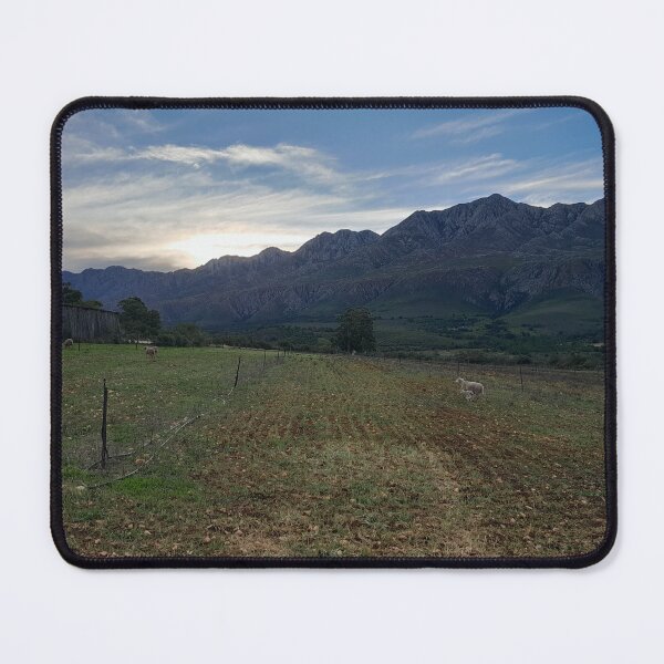 Item preview, Karoo Mountains Landscape | South African Desert Nature Art designed and sold by Megan-Alice.