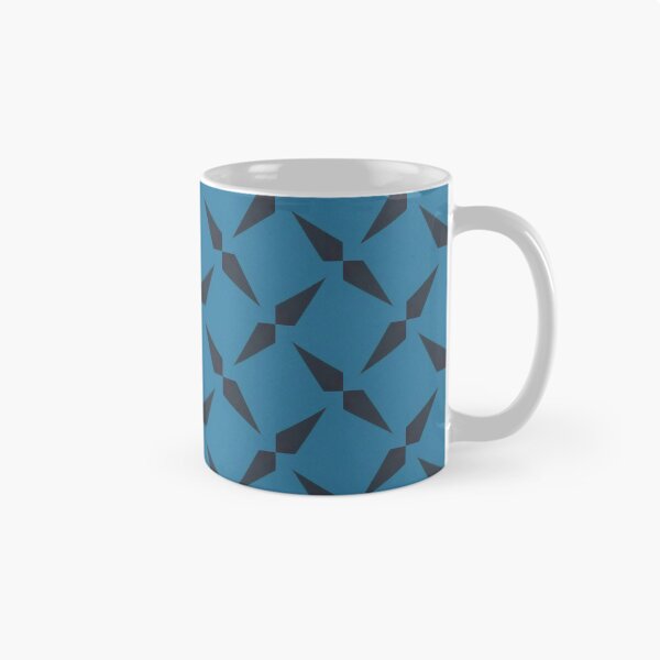 Item preview, Digital Shards – Blue & Black Tech Pattern designed and sold by Pattern Fusion Creations.