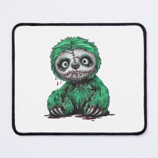 Item preview, Creepy Zombie Sloth Horror Plush Gothic designed and sold by jinajinawoodood.