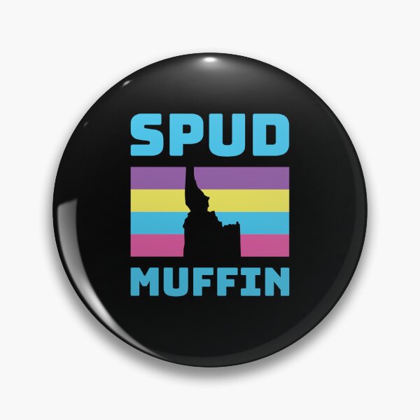 Item preview, Spud Muffin Idaho Potato Pride Retro Parody designed and sold by jinajinawoodood.