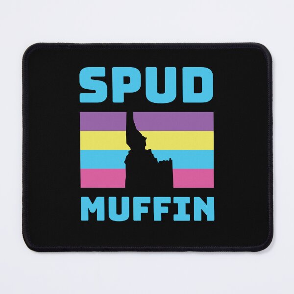 Item preview, Spud Muffin Idaho Potato Pride Retro Parody designed and sold by jinajinawoodood.