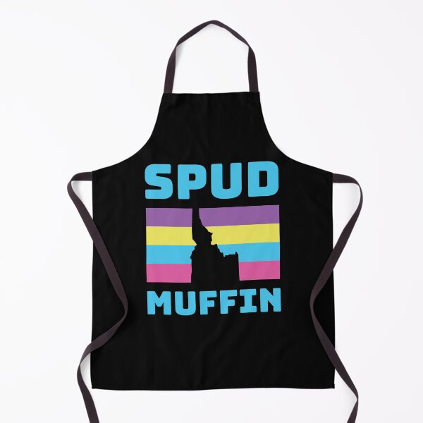 Item preview, Spud Muffin Idaho Potato Pride Retro Parody designed and sold by jinajinawoodood.