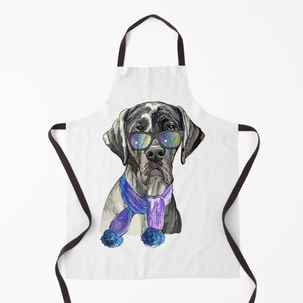 Item preview, Great Dane With Sunglasses Scarf designed and sold by IN Tales.