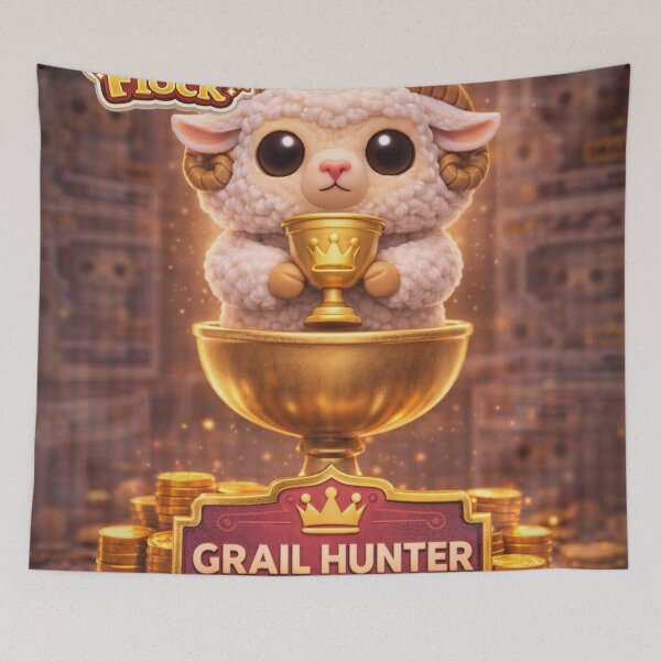 Item preview, Grail Hunter Sheep | Funko Flock Parody designed and sold by Thpoar.