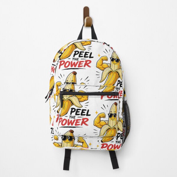 Item preview, Peel The Power Funny Strong Banana Gym Workout Fitness Meme designed and sold by jinajinawoodood.
