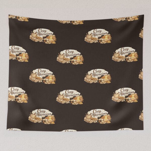 Item preview, Cozy Afternoons – Retro Coffee & Book Aesthetic. Dark edition. designed and sold by BeaVibes.
