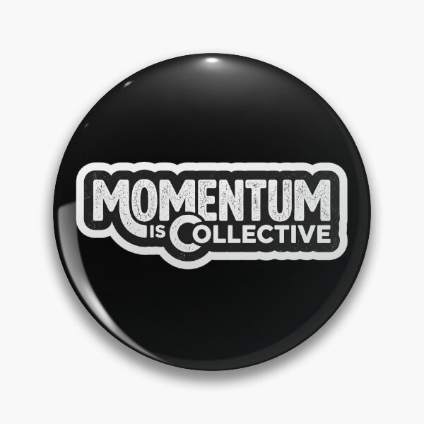 Item preview, Momentum Is Collective Teamwork Motivational Vintage Sticker designed and sold by CrystalMineArts.