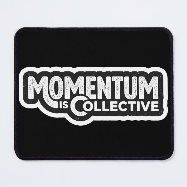 Item preview, Momentum Is Collective Teamwork Motivational Vintage Sticker designed and sold by CrystalMineArts.