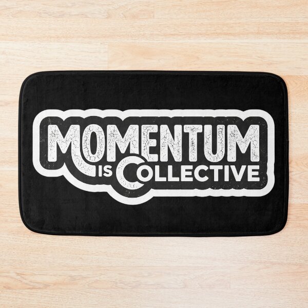 Item preview, Momentum Is Collective Teamwork Motivational Vintage Sticker designed and sold by CrystalMineArts.