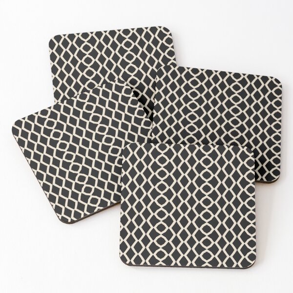 Item preview, Lattice Flow Minimalist Geometric Seamless Pattern designed and sold by Pattern Fusion Creations.