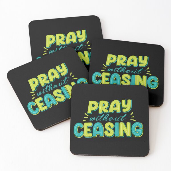 Item preview, Pray Without Ceasing – Bold Christian Faith designed and sold by Verse & Vibes.