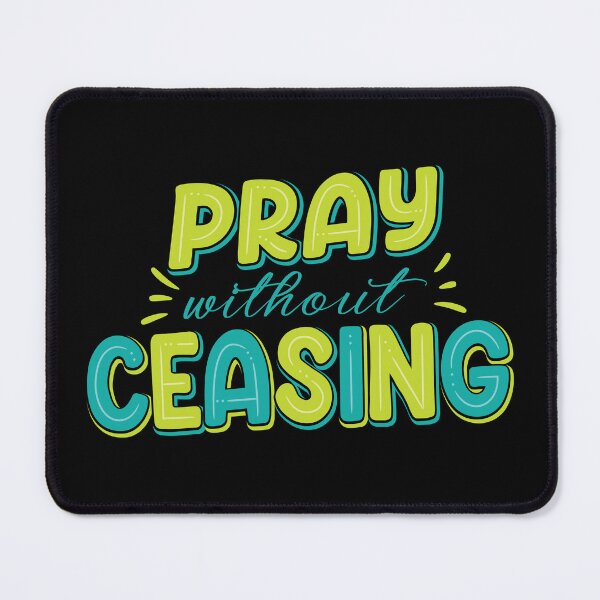 Item preview, Pray Without Ceasing – Bold Christian Faith designed and sold by Verse & Vibes.