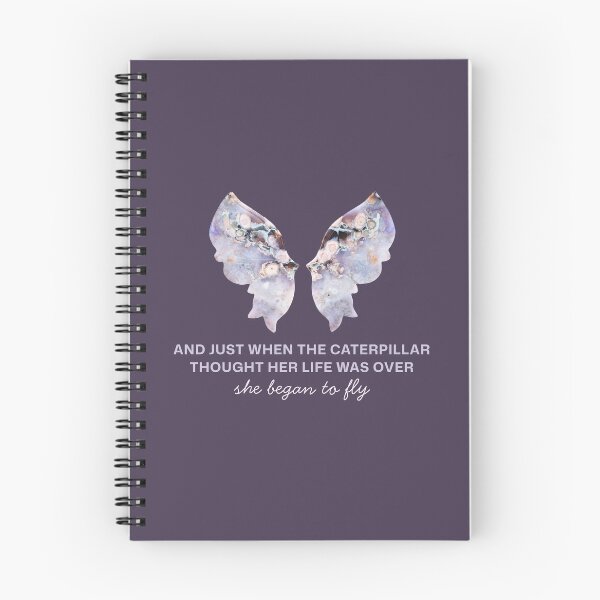 Item preview, Butterfly 'Liora' – Flower agate wings with saying designed and sold by lavenderose-w.