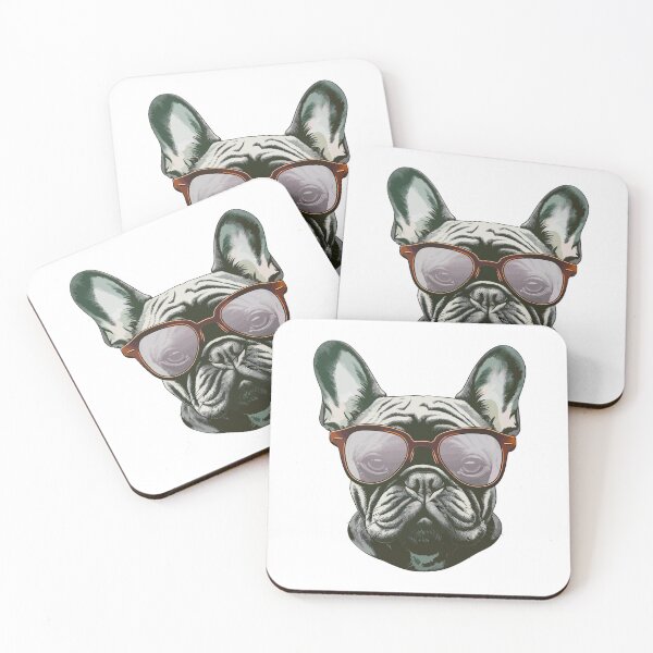 Item preview, French Bulldog With Stylish Sunglasses designed and sold by IN Tales.