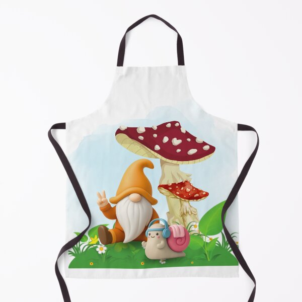 Item preview, Gnome and Mushroom Friend designed and sold by Agnisherl.