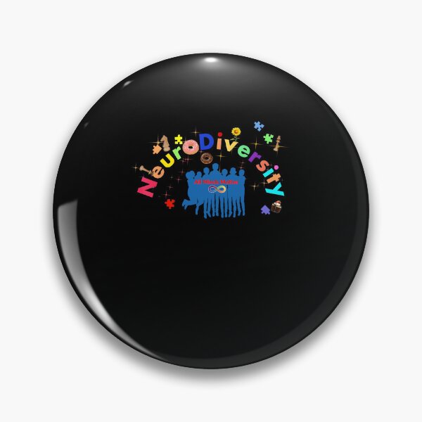 Item preview, Neurodiversity Colorful Autism Acceptance Inclusion designed and sold by jinajinawoodood.