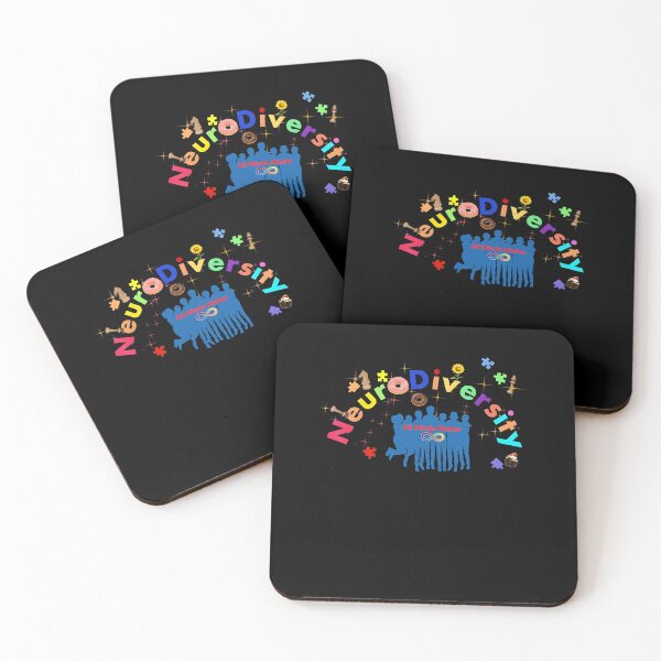Item preview, Neurodiversity Colorful Autism Acceptance Inclusion designed and sold by jinajinawoodood.