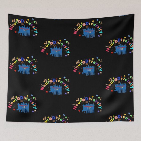 Item preview, Neurodiversity Colorful Autism Acceptance Inclusion designed and sold by jinajinawoodood.