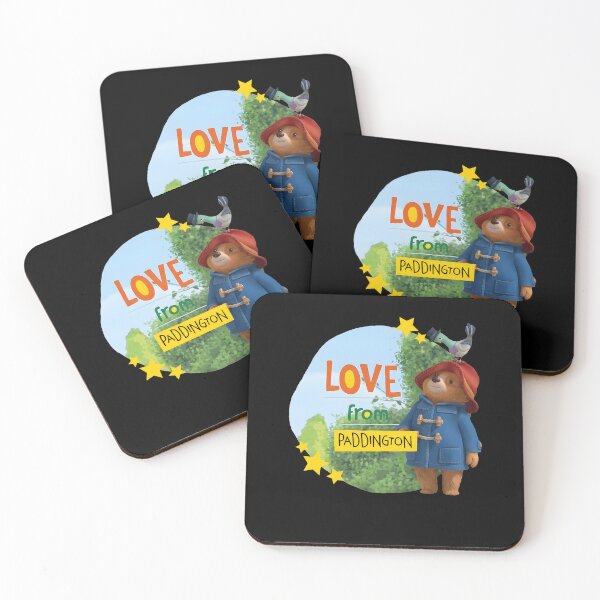 Item preview, Love From Paddington Cute Bear Illustration Art designed and sold by jinajinawoodood.