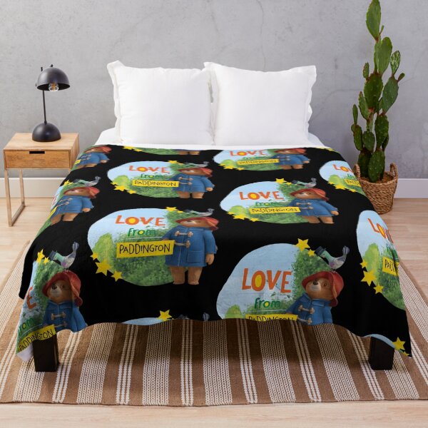 Item preview, Love From Paddington Cute Bear Illustration Art designed and sold by jinajinawoodood.