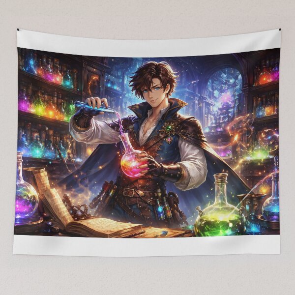 Item preview, Alchemist in Magical Lab designed and sold by sigmaartstudio.
