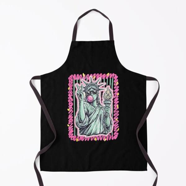 Item preview, 4th of July Statue of Liberty Blowing Bubblegum Girly designed and sold by jinajinawoodood.