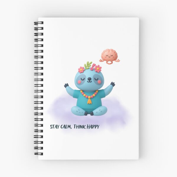 Item preview, Stay Calm, Think Happy designed and sold by Agnisherl.