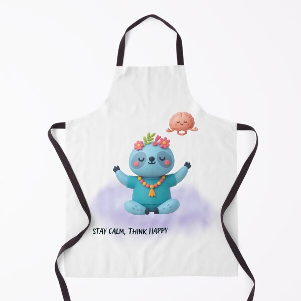 Item preview, Stay Calm, Think Happy designed and sold by Agnisherl.
