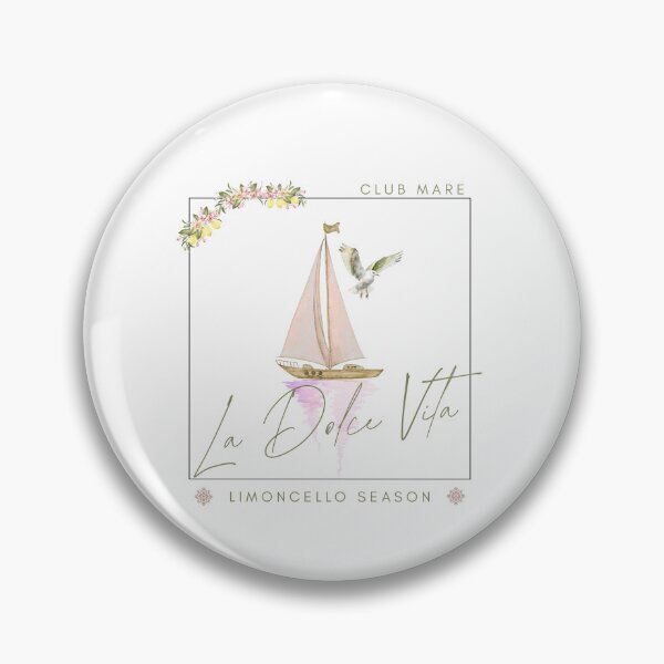 Item preview, La Dolce Vita Coastal Italian Summer Club Mare Limoncello designed and sold by KaBaRen.