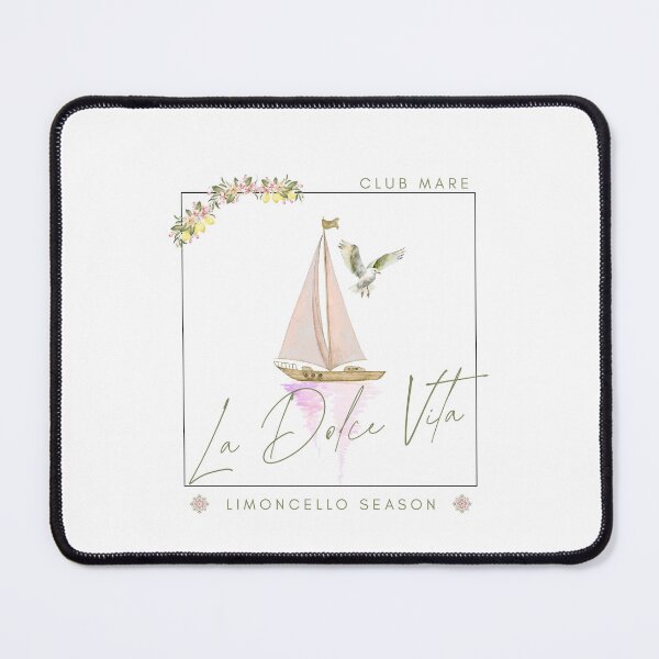 Item preview, La Dolce Vita Coastal Italian Summer Club Mare Limoncello designed and sold by KaBaRen.