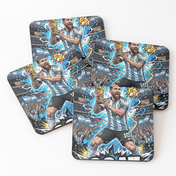 Item preview, GOAT Messi Champion Art designed and sold by Jihan111.