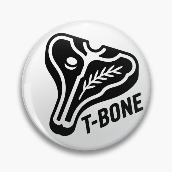 Item preview, T-Bone Steak Butcher Style Logo designed and sold by ziblod.