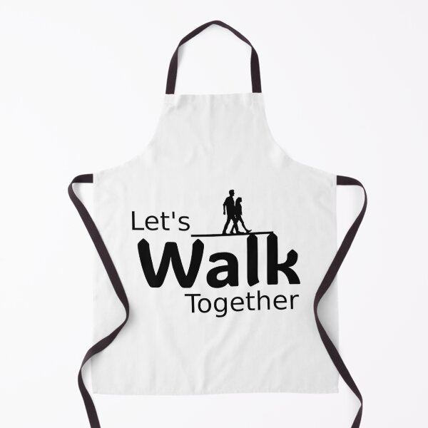 Item preview, Lets Walk together Motivational Couple Design designed and sold by 95PrintAura.
