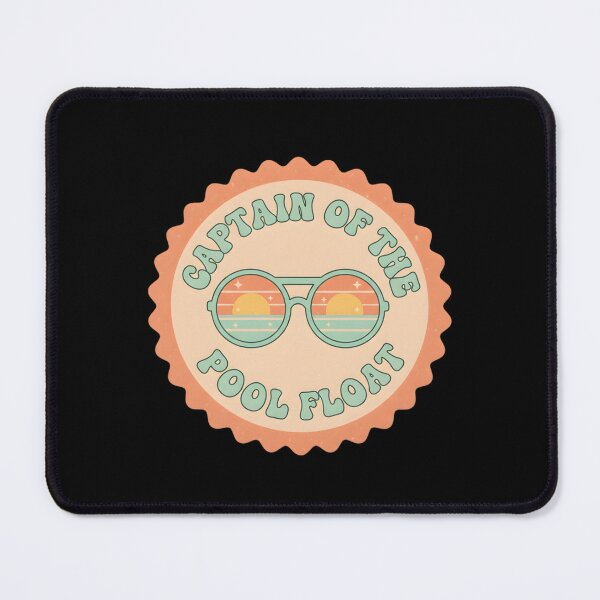 Item preview, Captain of the Pool Float Retro Summer Vacation Tank Top designed and sold by FestivityFinds.